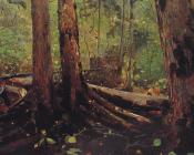 温斯洛 荷默 : Woodchopper in the Adirondacks